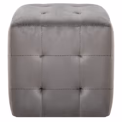 VidaXL 249017 Table de nuit et table de chevet Gris