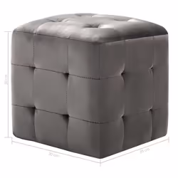 VidaXL 249017 Table de nuit et table de chevet Gris - Vue supplémentaire 6