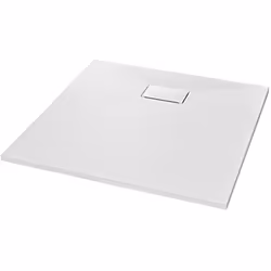 vidaXL Bac de douche SMC Blanc 90 x 90 cm - TU