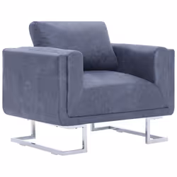 VidaXL 282154, Polyester, Gris, 110 kg, 840 mm, 620 mm, 730 mm