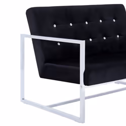 VidaXL 282163 canapé Noir - Vue supplémentaire 6