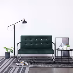 VidaXL 282164 canapé Vert