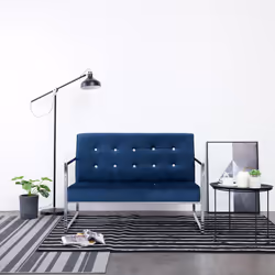 VidaXL 282166 canapé Bleu