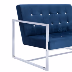 VidaXL 282166 canapé Bleu - Vue supplémentaire 6