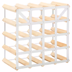 VidaXL 282469 porte-bouteilles Acier, Bois