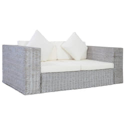 VidaXL 283070 canapé 2 siège(s) Crème, Gris
