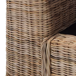 VidaXL 283073 canapé 2 siège(s) Crème, Naturel - Vue supplémentaire 6