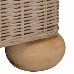 VidaXL 283073 canapé 2 siège(s) Crème, Naturel - Vue supplémentaire 7
