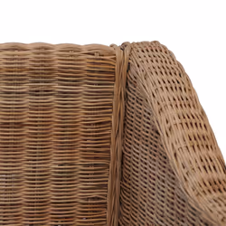 VidaXL 283076 canapé 2 siège(s) Crème, Naturel - Vue supplémentaire 7