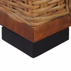 VidaXL 283079 canapé 2 siège(s) Marron, Crème - Vue supplémentaire 8