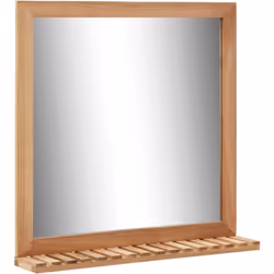 Description générale Ce miroir de salle de bains allie élégance et fonctionnalité, ajoutant une touche naturelle à votre espa ...