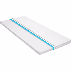 Profitez d'une bonne nuit de sommeil sur notre sur-matelas extra-doux ! Ce sur-matelas, d'une épaisseur d'environ 6 cm, est e ...
