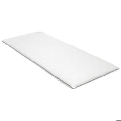 vidaXL Sur-matelas 90 x 200 cm Mousse à mémoire de forme Visco 6 cm - 90 x 200 cm