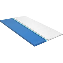 vidaXL Sur-matelas 140 x 200 cm Mousse à mémoire de forme Visco 6 cm - 140 x 200 cm