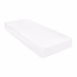 VidaXL 282789, Matelas en mousse à haute résilience, Blanc, Polyester, 800 mm, 2000 mm, 180 mm