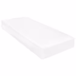 VidaXL 282792, Taille double/complet, Matelas en mousse à mémoire de forme, Blanc, Polyester, mousse, 1200 mm