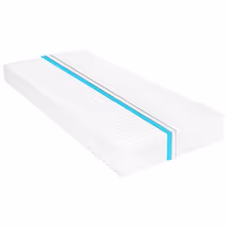VidaXL 282796, Matelas en mousse à mémoire de forme, Blanc, Adultes, Polyester, 2000 mm, 800 mm