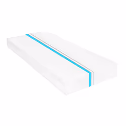 VidaXL 282797, Taille enfant / adulte, Matelas en mousse à haute résilience, Doux/Moyen-dur, Blanc, Polyester, Polyester