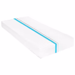 VidaXL 282800, Taille Double/Full XL, Blanc, Polyester, 1400 mm, 2000 mm, 160 mm