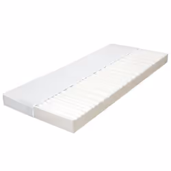 VidaXL 282807, Taille Double/Full XL, Blanc, Polyester, 1400 mm, 2000 mm, 100 mm