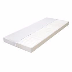 VidaXL 282809, King size, High density foam mattress, Blanc, Polyester, Polyester, mousse
