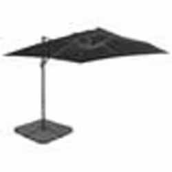 vidaXL Parasol de jardin avec base portable anthracite - TU