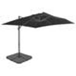 vidaXL Parasol de jardin avec base portable anthracite - TU