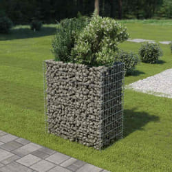 Vidaxl - Lit surélevé à gabion Acier galvanisé 90x50x100 cm