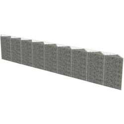Vidaxl - Mur de gabion Acier galvanisé 630x30x100 cm