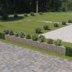 Description générale Ce mur de gabion est un excellent choix pour le design de paysage résidentiel et commercial. Il offre un ...