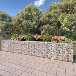 Description générale Ce mur en gabion est une excellente solution pour l'aménagement paysager, tant résidentiel que commercia ...