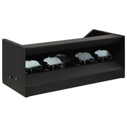 vidaXL Cible de tir à grenaillage magnétique 4 + 1 cible design souris - TU