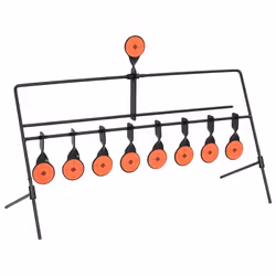 vidaXL Cible de tir avec réinitialisation automatique et 8+1 cibles - TU