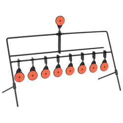 vidaXL Cible de tir avec réinitialisation automatique et 8+1 cibles - TU