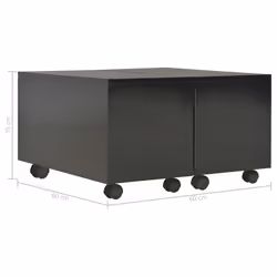 VidaXL 283722 Table à café, latérale et de salon - Vue supplémentaire 8