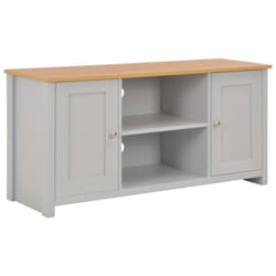 Vidaxl - Meuble tv Gris 120x39x58 cm