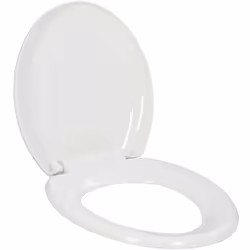 Ce siège de toilette de qualité, qui convient à tous les bols de toilette standards, sera idéal pour les maisons, les restaur ...