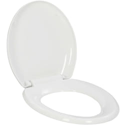 Vidaxl - Abattant wc à fermeture en douceur Libération rapide Blanc