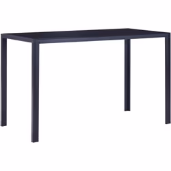 Cet ensemble de table à manger, composé de 7 pièces, a un design moderne et élégant et est parfait pour ceux qui cherchent à ...