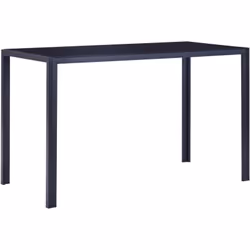 Cet ensemble de table à manger, composé de 7 pièces, a un design moderne et élégant et est parfait pour ceux qui cherchent à ...