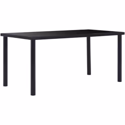 Cette table de salle à manger, aux lignes épurées et modernes, sera un excellent choix pour votre cuisine, salle à manger ou  ...