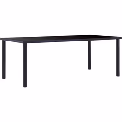 Cette table de salle à manger, aux lignes épurées et modernes, sera un excellent choix pour votre cuisine, salle à manger ou  ...