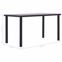 VidaXL 281858 table de cuisine et de salle à manger - Vue supplémentaire 5