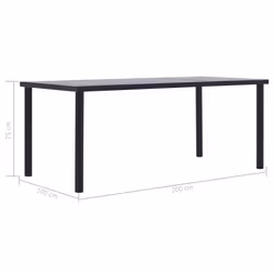 VidaXL 281861 table de cuisine et de salle à manger - Vue supplémentaire 5