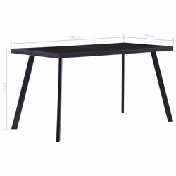 VidaXL 281873 table de cuisine et de salle à manger - Vue supplémentaire 5