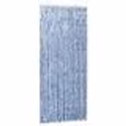 vidaXL Moustiquaire Bleu blanc et argenté 100x220 cm Chenille