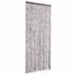 vidaXL Moustiquaire Marron et beige 90 x 220 cm Chenille