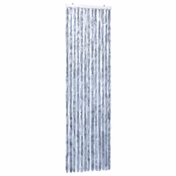 vidaXL Moustiquaire Argenté 56x185 cm Chenille - TU