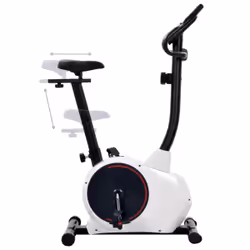 VidaXL 91907 Vélo d'appartement Vélo vertical