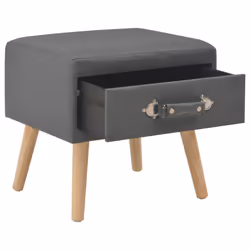 VidaXL 276379 Table de nuit et table de chevet Gris